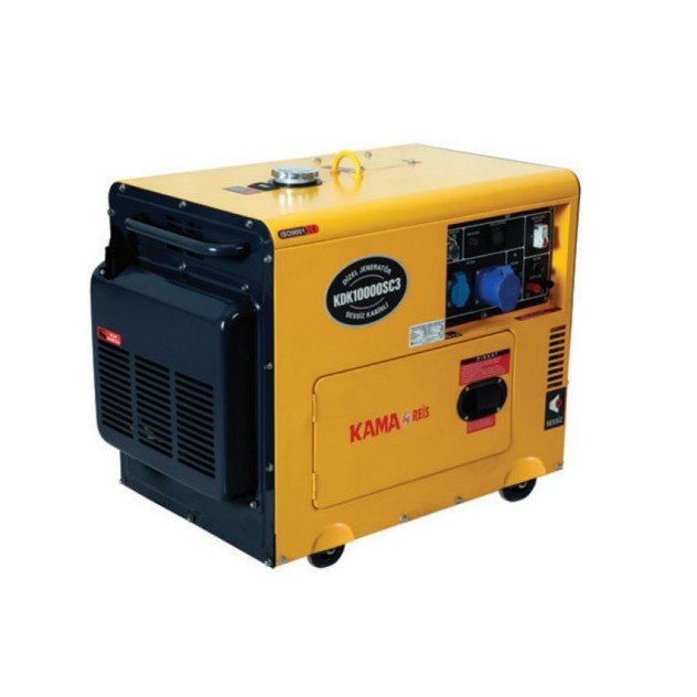 Kama KDK10000SC3 Trifaze 9.4 kVA Marşlı Dizel Jeneratör